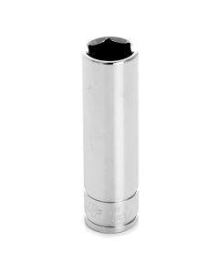 WLMW38316 image(0) - Wilmar Corp. / Performance Tool 3/8" Drive 1/2" 6pt Deep Socket