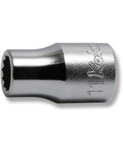 KKN4405M-11 image(0) - Ko-ken USA 4405M-11 1/2 Square Drive Socket 11 mm 12 Point Length 37 mm
