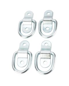 WLMW1882 image(0) - Wilmar Corp. / Performance Tool 4 pk. Flip Ring Anchors, 400 lb.
