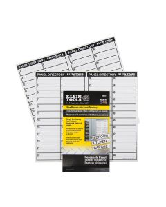 KLE56255 image(0) - Klein Tools Wire Markers, Household Electric Panel w/Directory