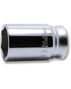 KKN3300XZ-16 image(0) - Ko-ken USA 3300XZ-16 3/8 Sq. Dr. Socket 16mm 6 point Length 35mm Z-series