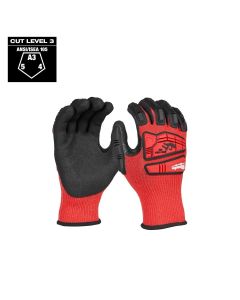 MLW48-73-8134 image(0) - Milwaukee Tool Impact Cut Level 3 Nitrile Dipped Glove - XXL