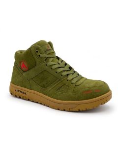 FSIAW6353-10M image(0) - AIRWALK MONGO Mid - Men's Mid Top Shoe - CT|EH|SR - Olive/Gum - Size: 10 - D - (Regular)