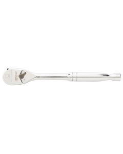 KDT81211XP image(0) - GearWrench 3/8-inch Drive 120XP&trade; Full Polish Chrome Teardrop Ratchet 8-1/4-inch