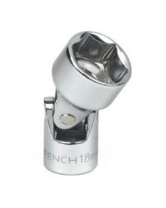 KDT80254 image(0) - GearWrench 1/4 Inch Drive 6 Point Metric Flex Socket 8mm