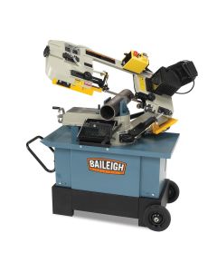BLI1001684 image(0) - Baileigh BS-712MS - 7" x 10 Geared Head Mitering Horizontal/Vertical Band Saw 1HP, 120V, 1 Phase