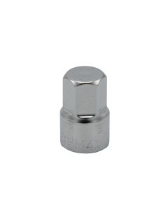 VIM Tools 10 mm Hex One Piece Drive Bit, 1/4 Inch Square Drive