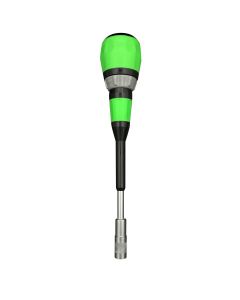 VIMIRSK image(0) - VIM TOOLS 1/4 Inch Hex Drive Stubby Reversible Ratcheting Screwdriver and Bit Holder Blade Kit