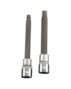 WLMW83184 image(0) - Wilmar Corp. / Performance Tool 2 Piece Toyota Head Bolt Bit Socket