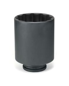 GRE6322D image(0) - Grey Pneumatic 1-1/2" Drive x 3-13/16" Deep - 12 Point Socket
