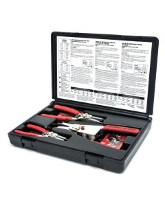 KDT68-079G image(0) - GEARWRENCH 3 Piece Interchangeable Tip Convertible Retaining Ring Plier Set with Tips