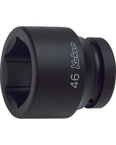 KKN18400A-2-1-16 image(0) - Ko-ken USA 18400A-2.1/16 1 Sq. Dr. Socket 2.1/16 6 point Length 75mm