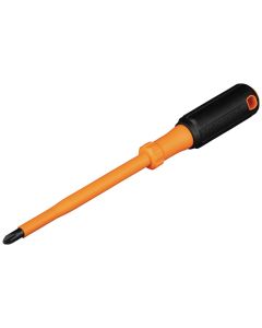 Klein Tools Insulated Screwdriver, #1 Phillips, 6-Inch Round Shank