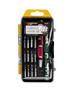 WLMW9169 image(0) - Wilmar Corp. / Performance Tool 18-Piece Precision Screwdriver Set