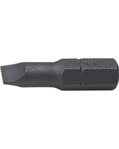 KKN108S-25-4-5 image(0) - Ko-ken USA 108S.25-4.5 1/4 Hex Drive Bit Slotted 0.6 X 4.5 Length 25 mm