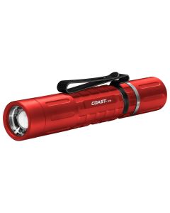 COS31359 image(0) - COAST XP2R 520 Lumen Rechargeable Flashlight - Red