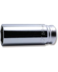 KKN3300MZ-17 image(0) - Ko-ken USA 3300MZ-17 3/8 Sq. Dr. Socket 17mm 6 point Length 55mm Z-series