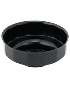 WLMW54121 image(0) - Wilmar Corp. / Performance Tool Filter Cap Wrench 74mm 14 Flute Bulk