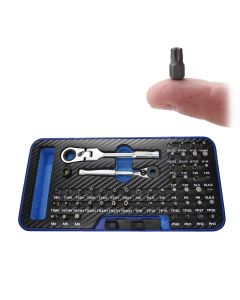 AST78154 image(0) - Astro Pneumatic 54 Piece Nano Bit Set with Reversible Flex Head and Bit Ratchets