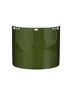 SRW26262 image(0) - Jackson Safety Replacement Windows for F50 Polycarbonate Special Face Shields - Shade IRUV 3.0 - 8" x 15.5" x.060" - D Shape - Unbound