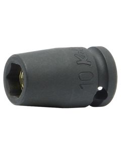 KKN13400AG-11-32 image(0) - Ko-ken USA 13400AG-11/32 3/8 Sq. Dr. Socket 11/32 6 point Length 32mm Magnet