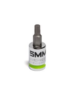 Grip Edge Tools 5mm 3/8" Dr Short RPT Hex Bit Socket
