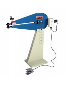 BLI1000924 image(0) - Baileigh BR-18E-36 - 110V 36" Throat Depth Bead Roller for 16 Gauge Mild Steel
