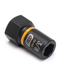 KDT84757 image(0) - GearWrench 3/8 Inch Drive Bolt Biter Impact Extraction Socket 3/8 Inch