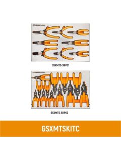 KDTGSXMTSKITC image(0) - GEARWRENCH 20 Piece Snap Ring Pliers Sets in Premium Foam Trays