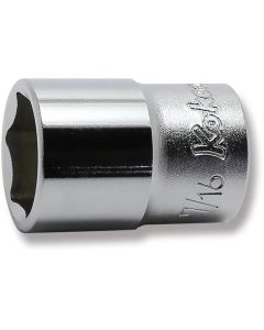 KKN2400A-7-16 image(0) - Ko-ken USA 2400A-7/16 1/4 Square Drive Socket 7/16 6 Point Length 22 mm