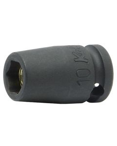 KKN13400MG-22 image(0) - Ko-ken USA 13400MG-22 3/8 Sq. Dr. Socket 22mm 6 point Length 32mm Magnet