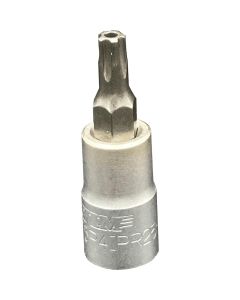 VIMT5P4IPR25 image(0) - VIM Tools IPR25 - 5 Point TORX Plus with Hole, 1/4 Inch Square Drive, Satin Chrome