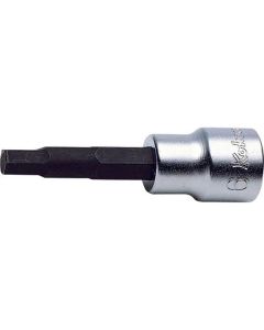 KKN3010M-62-6 image(0) - Ko-ken USA 3010M.62-6 3/8 Square Drive Bit Socket 6 mm Hex Length 62 mm