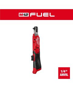 MLW3052-20 image(0) - Milwaukee Tool M12 FUEL 1/4 Inch Ratchet