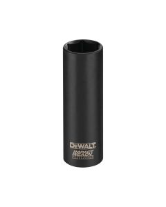 DWTDW22862 image(0) - DEWALT IMPACT READY 1/2" and 3/8" Drive Deep Socket (6 Point)