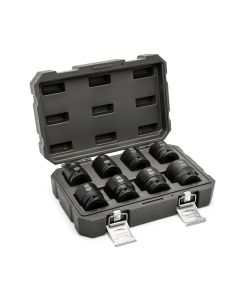 KDT84030 image(0) - GEARWRENCH 8 Piece 3/4 Inch Drive 6 Point Metric Impact Socket Set