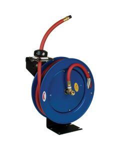 WLMM608 image(0) - Wilmar Corp. / Performance Tool 25' Auto Rewind Hose Reel w/Hose