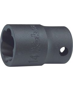 KKN3127-9-5 image(0) - Ko-ken USA 3127-9.5 3/8 Square Drive Nut Twister 9.5 mm Length 32 mm
