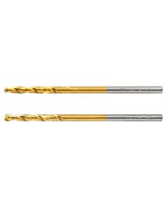 DWTDW1308 image(0) - DEWALT 1/8-Inch Titanium Nitride Coated, Split Point Twist Drill Bit