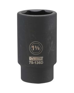 DWTDWMT75136OSP image(0) - DEWALT Dwmt 3/4In Dr Dp Im Skt 1-3/8In SAE