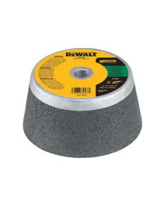 DWTDW4961 image(0) - DEWALT Concrete Grinding Wheel, Steel Backed Cup, 4-Inch