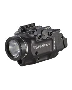 STL69418 image(0) - Streamlight TLR-8 X Sub (1913) - Includes High and Low Switches, (1) CR123A Lithium Battery, Multi-Tool, and Mounting Kit with Keys - Box - Black