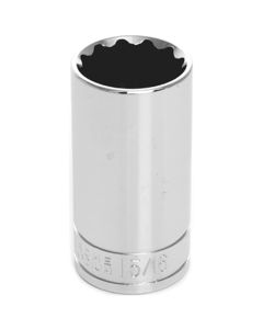 WLMW38630 image(0) - Wilmar Corp. / Performance Tool 3/8" Drive 15/16" 12pt Deep