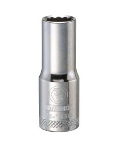 DEWALT 001Pc 38Dr Deep Socket-12Pt-3/8