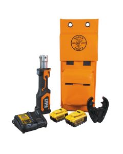 KLEBAT207T234H image(0) - Klein Tools Battery-Operated Crimper, O+ Die Head, 4 Ah