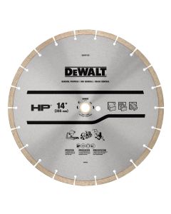 DWTDW47410 image(0) - DEWALT HP General Purpose Segmented Diamond Blade