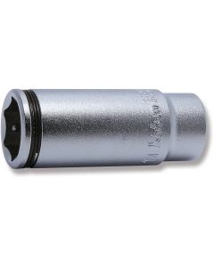 KKN2350M-14 image(0) - Ko-ken USA 1/4 Sq. Dr. Deep NUT GRIP&reg; Socket 14mm
