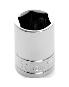 WLMW36213 image(0) - Wilmar Corp. / Performance Tool 1/4" Drive 13mm 6pt Socket