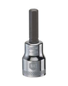 DWTDWMT86391OSP image(0) - DEWALT 3/8'' Drive Hex Bit Socket 1/4'' SAE