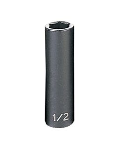 GRE1016D image(0) - Grey Pneumatic 3/8" Drive x 1/2" Deep Socket